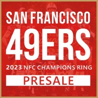 2023 San Francisco 49ers NFC Championship Ring(Presale)